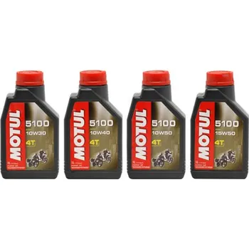 Motorový olej Motorový olej polosyntetický Motul 5100 Ester (10W40, 15W50) SAE: 10W-40, balení: 1 L