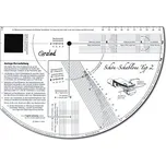 Nastavovací a měřící šablona Elac pro gramofony