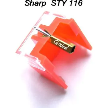 Příslušenství pro gramofon Gramo hrot STY 116 Sharp