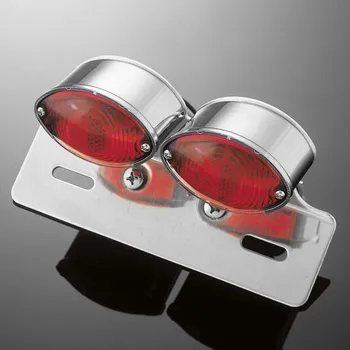 Osvětlení pro motocykl Zadní světlo Cateye velikost: large, homologace: ano, sklíčko: červené, provedení: bez uchycení SPZ