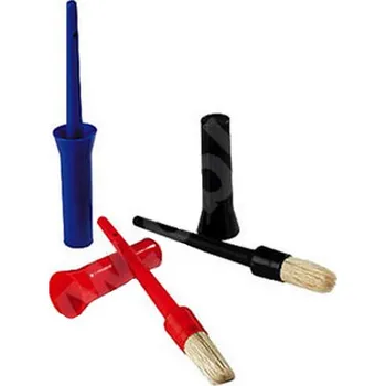 Kosmetický štětec štetec s krytem barva: černá