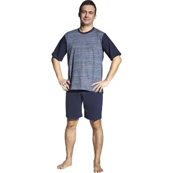 Pánské pyžamo Pyžamo Taro Roman šedé