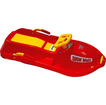 Plastkon Snow Boat červená Boby Plastkon Snow Boat červená