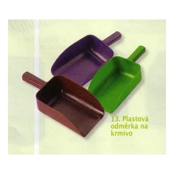 Odměrka plastová odměrka na krmivo barva: zelená