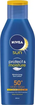 Přípravek na opalování Nivea Sun Protect & Moisture Lotion SPF50+