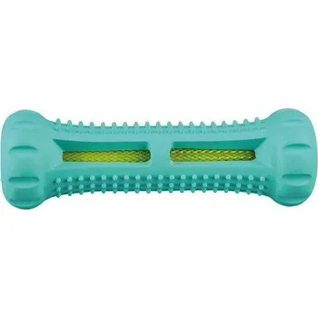 Hračka pro psa Trixie DentaFun kost z přírodní gumy s mátovou příchutí