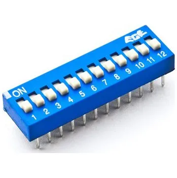vypínač MINI DIP 12 D 6012