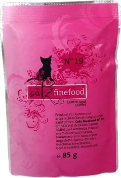 Krmivo pro kočku Catz Finefood kapsička jehněčí/bůvolí maso 85 g