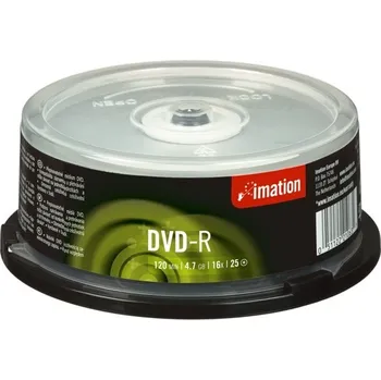 Imation DVD+R 25 Pack spindle 16x 4.7 GB Optické médium Imation DVD+R 25 Pack spindle 16x 4.7 GB