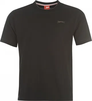 Pánské tričko Slazenger Tipped T Shirt Mens černá
