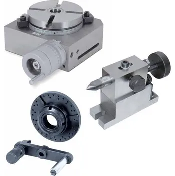 Otočný stůl 100 mm + dělení + koník