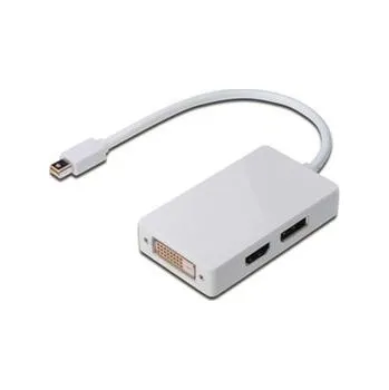 Video kabel Digitus DisplayPort splitter cable, miniDP - DP+HDMI+DVI