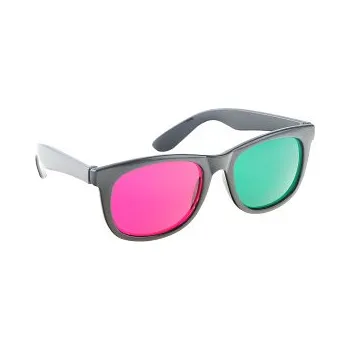 3D brýle 3D brýle - plastové, Green/Magenta