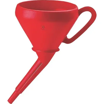 Kanystr Plastový trychtýř se zahnutým výtokem