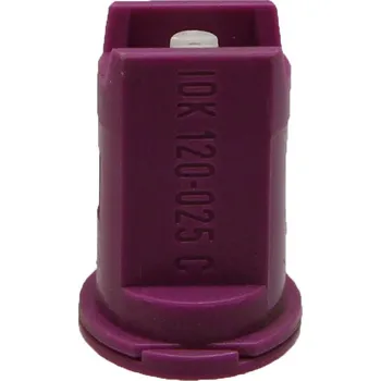 Postřikovač Lechler kompaktní tryska IDK s přisáváním vzduchu 120° keramická světle fialová