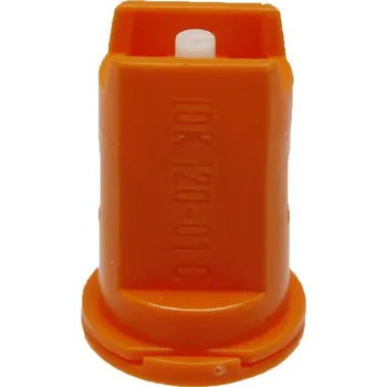 Postřikovač Lechler kompaktní tryska IDK s přisáváním vzduchu 120° keramická oranžová