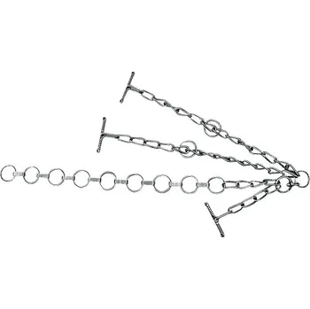 Kravský řetěz s plochými články dvojitě prodloužený síla 7 mm