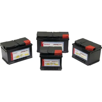 Autobaterie Autobaterie 12V 95Ah Granit bezúdržbová do auta, traktoru startovací proud 810A, 0/1