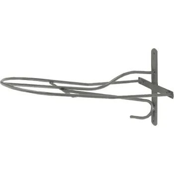 Věšák na sedlo a uzdečku Držák na sedlo černý KERBL 54 cm