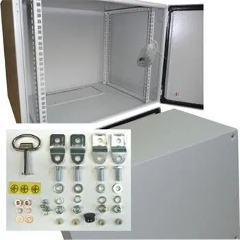 Rozvaděč OCRACK 19" venkovní rozvaděč IP55 4U-360mm plechové dveře