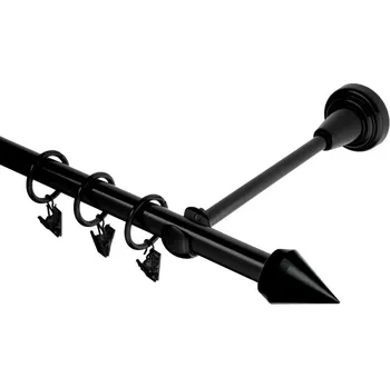 Garnýž Garnýž kovová 160 cm jednořadá 16 Hrot černá