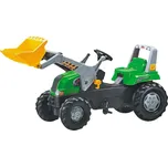 Rolly Toys - šlapací traktor s čelním nakladačem RT zelený modelová řada Rolly Junior