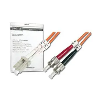 Počítač Digitus Fiber Optic Patch Cable, LC to ST,Multimode 62.5/125 µ, Duplex 1 m