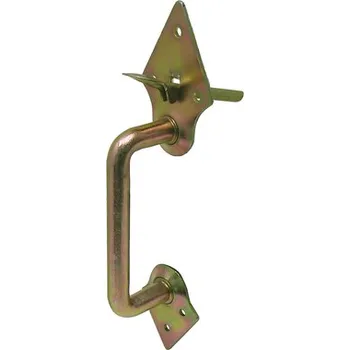 Dveřní kování Madlo žluté na dveře