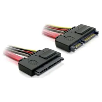 Kabel do PC DeLock Kabel SATA 22pin > 22pin samec/samice prodloužení 50cm