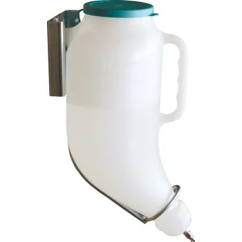 napáječka pro hospodářská zvířata Napájecí láhev PRONA plus pro selata 4,5 l s plastovým držákem