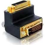 Delock adaptér DVI 24+5 samice - DVI 24+5 samec, pravoúhlý