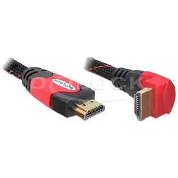 Video kabel Delock HDMI 1.4 kabel A/A samec/samec pravoúhlý, délka 2 metry