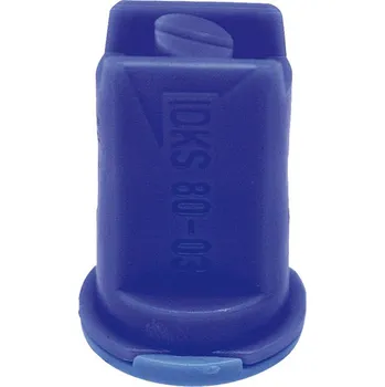 Postřikovač Lechler hranatá tryska IDKS se šikmou charakteristikou s přisáváním vzduchu 80° modrá