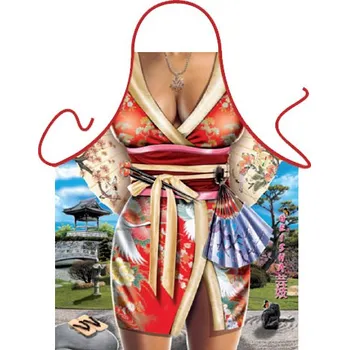 Kuchyňská zástěra Zástěra Gejša