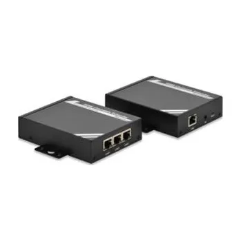 Počítačové příslušenství Digitus Sada HDMI přez IP Extender CAT. 5e / 6, do 100 m, kaskádovatelné, namontovatelné do stojanu