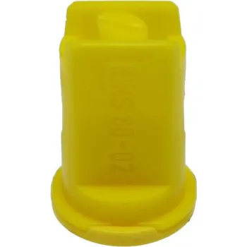 Postřikovač Lechler hranatá tryska IDKS se šikmou charakteristikou s přisáváním vzduchu 80° žlutá