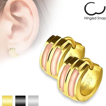 Náušnice Náušnice z chirurgické oceli SEZ18023