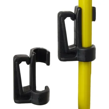 Ohradník Samostatný izolátor VN na kompozitní a sklolaminátové tyčky pro elektrický ohradník 25 ks