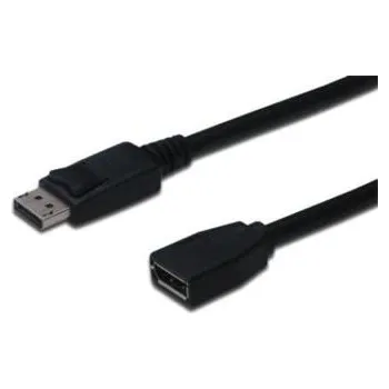 Video kabel Digitus DisplayPort prodlužovací kabel, DP/F - DP/M 2.0m