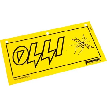 Ohradník Výstražné tabulky "Pozor, elektrický ohradník!" 5 ks