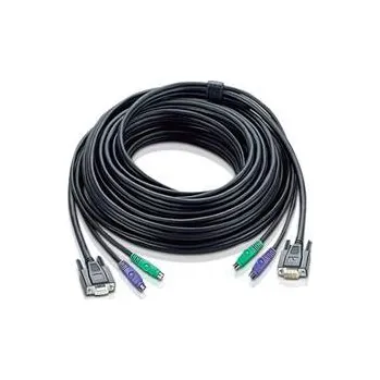 Switch ATEN sdružený prodlužovací kabel 3m, PS/2