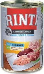 Krmivo pro psa Rinti Junior konzerva kuře