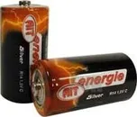 Baterie R14 Energie 2ks malý monočlánek