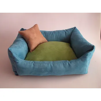 Pelíšek pro psa DELUXE Pelíšek pro psa - tyrkysová / zelená / cappuccino