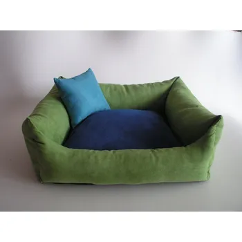 Pelíšek pro psa DELUXE Pelíšek pro psa - zelená / tmavě modrá / tyrkysová