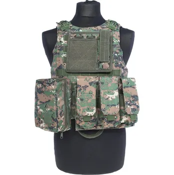 Neprůstřelná vesta Nosič plátů MCA, digital woodland, ACM