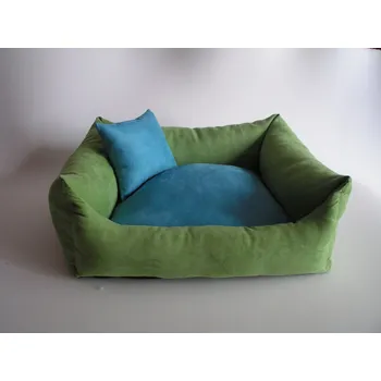 Pelíšek pro psa DELUXE Pelíšek pro psa - zelená / tyrkysová / tyrkysová