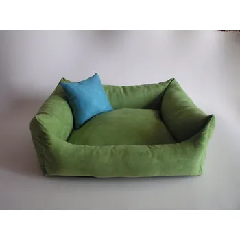 Pelíšek pro psa DELUXE Pelíšek pro psa - zelená / zelená / tyrkysová