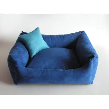 Pelíšek pro psa DELUXE Pelíšek pro psa - tmavě modrá / tmavě modrá / tyrkysová