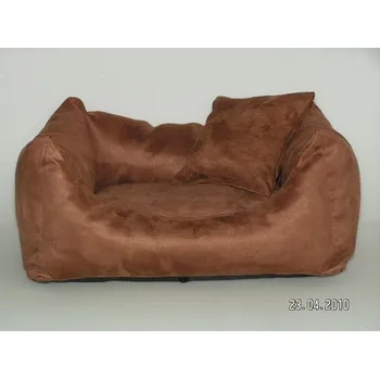 Pelíšek pro psa DELUXE Pelíšek pro psa - hnědá - káva s mlékem / hnědá - káva s mlékem / hnědá - káva s mlékem